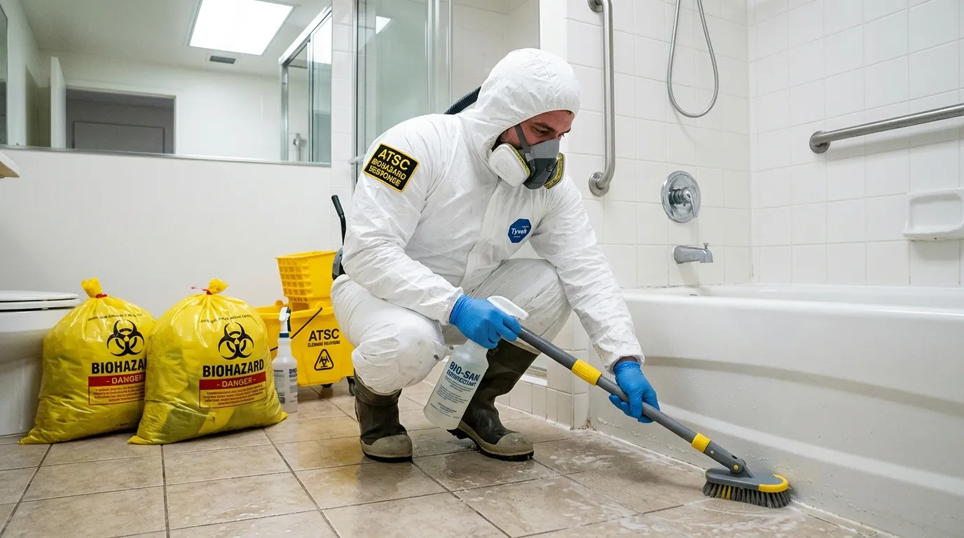 Decontamination equipment deployed for Blood Cleanup in Eaton Rapids